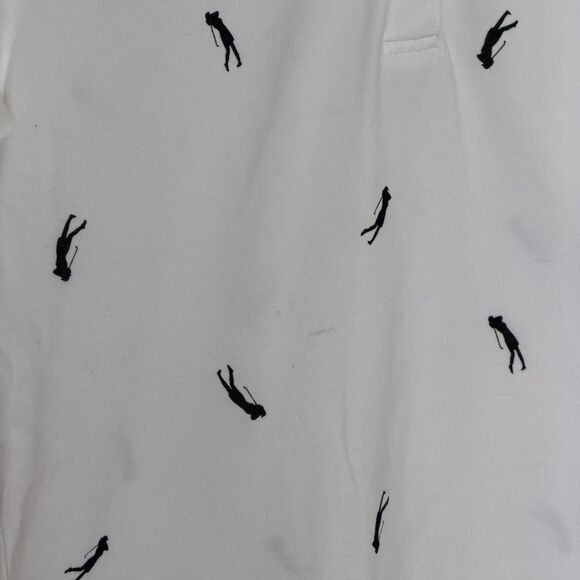Izod X Tra Dry Golf Polo Shirt Top Blouse Graphic Ladies Women White M bv - Picture 6 of 6